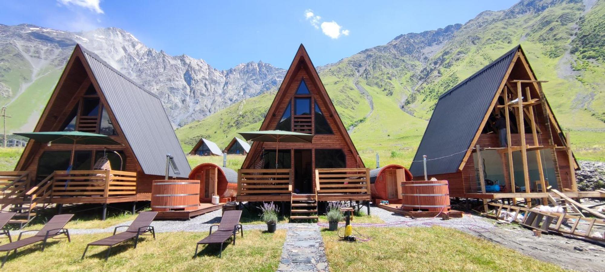 Kazbegi Spa Resort Cottages Eksteriør bilde